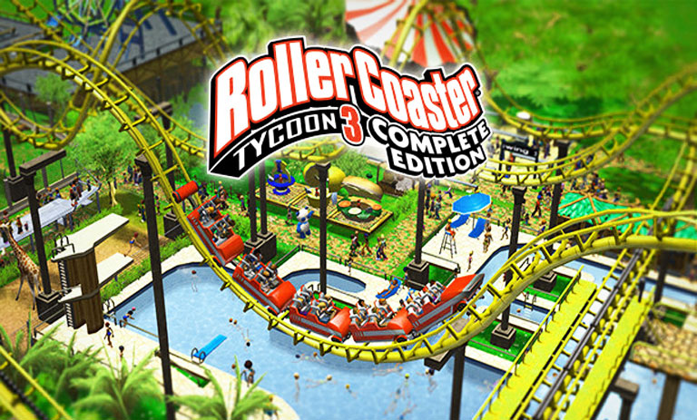 آموزش دانلود رایگان بازی RollerCoaster Tycoon 3